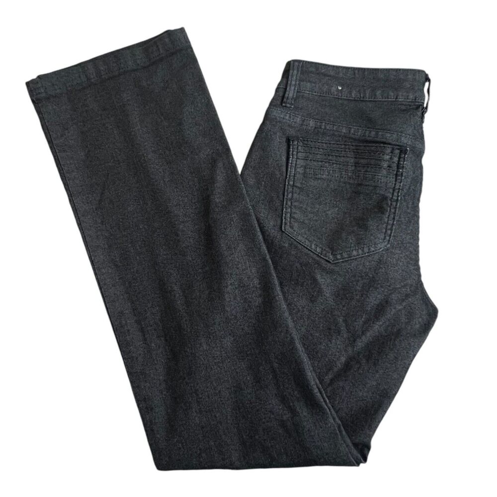 Prana Womens Dark Gray Organic Cotton Low Rise Jada‎ Bootcut Jeans 4/27